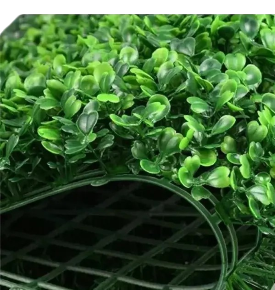 12 Mallas Trébol Artificial 60x40 Decora Pared, Piso, Jardín-2