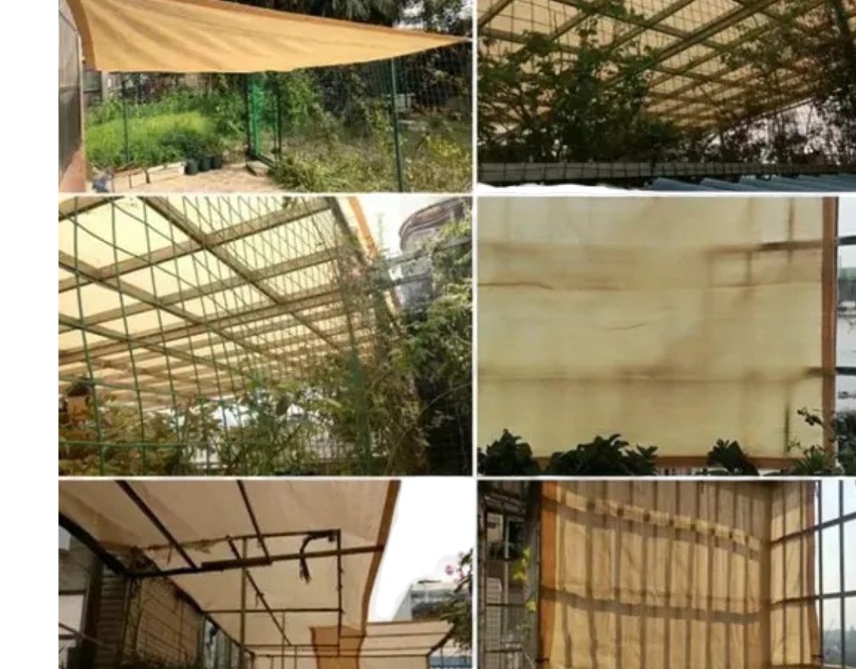 Toldo Vela Sombra Triangular 3x3x3  Impermeable Beige-3