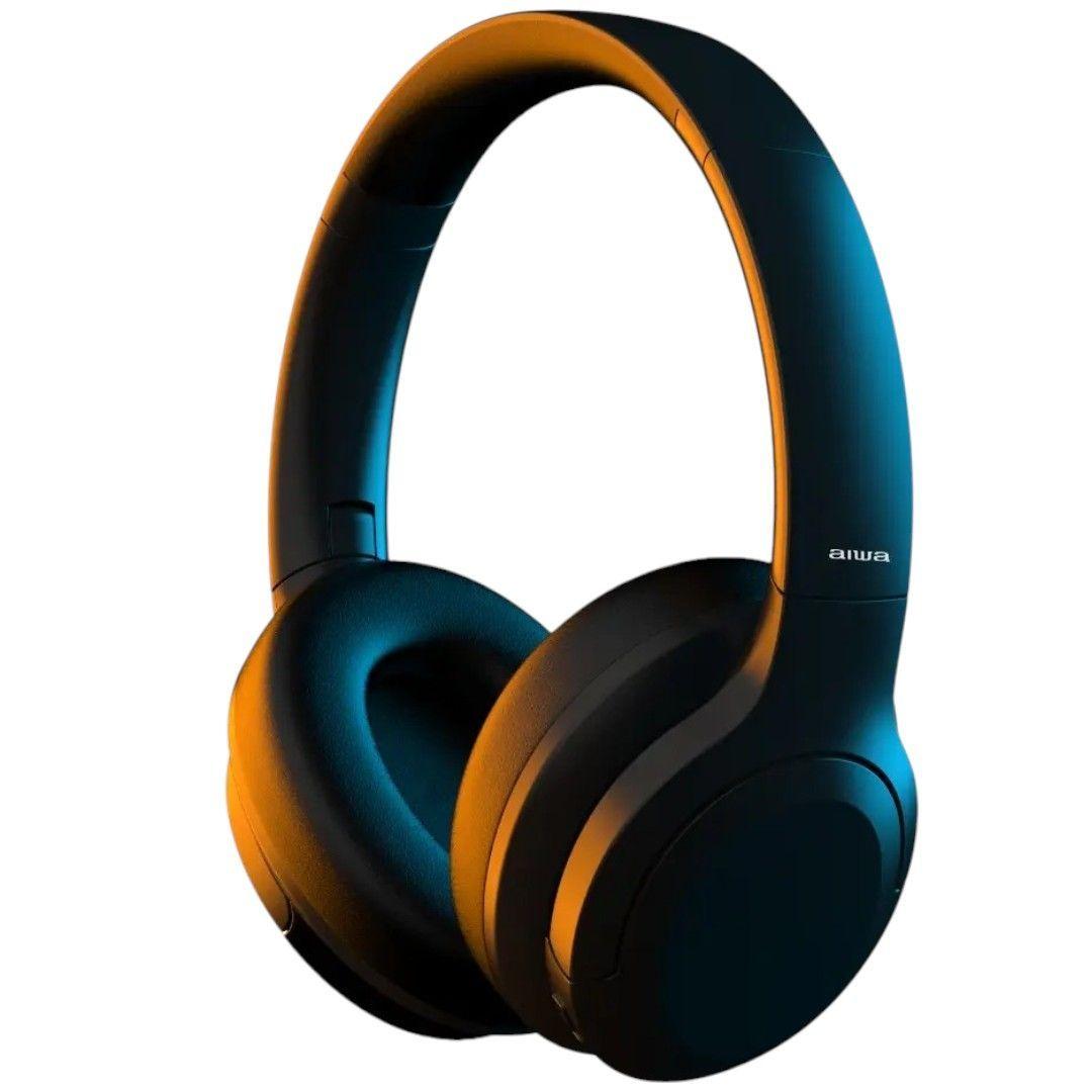Audifono Over Ear Aiwa Con Cancelacion De Ruido Aw 45nc-2
