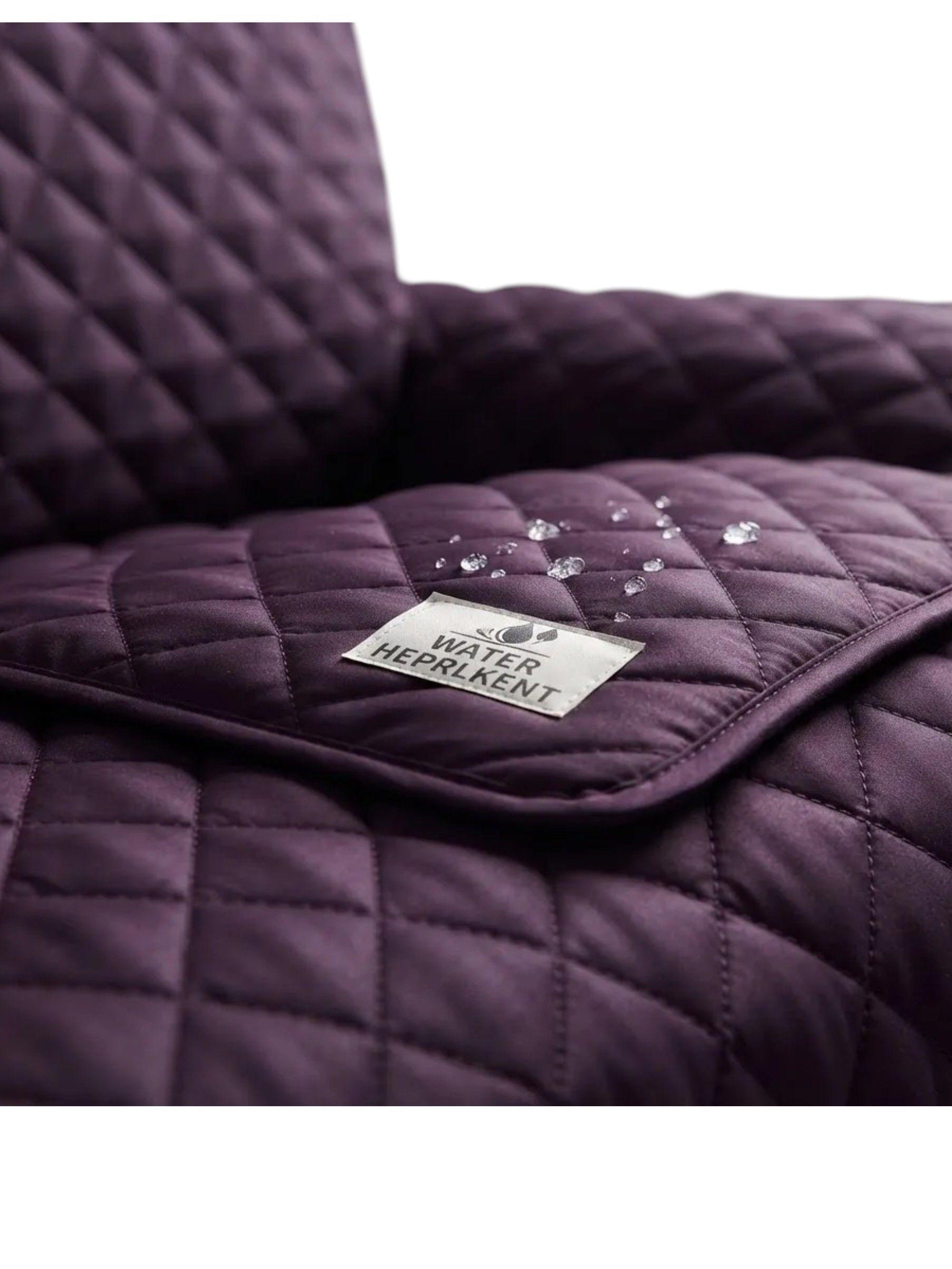Funda Para Sof 2 Cuerpos Impermeables morado-2