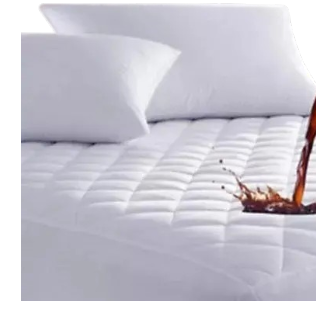 Cubre Colchón Impermeable 1 1/2 Plaza 200x105+funda Almohada-0