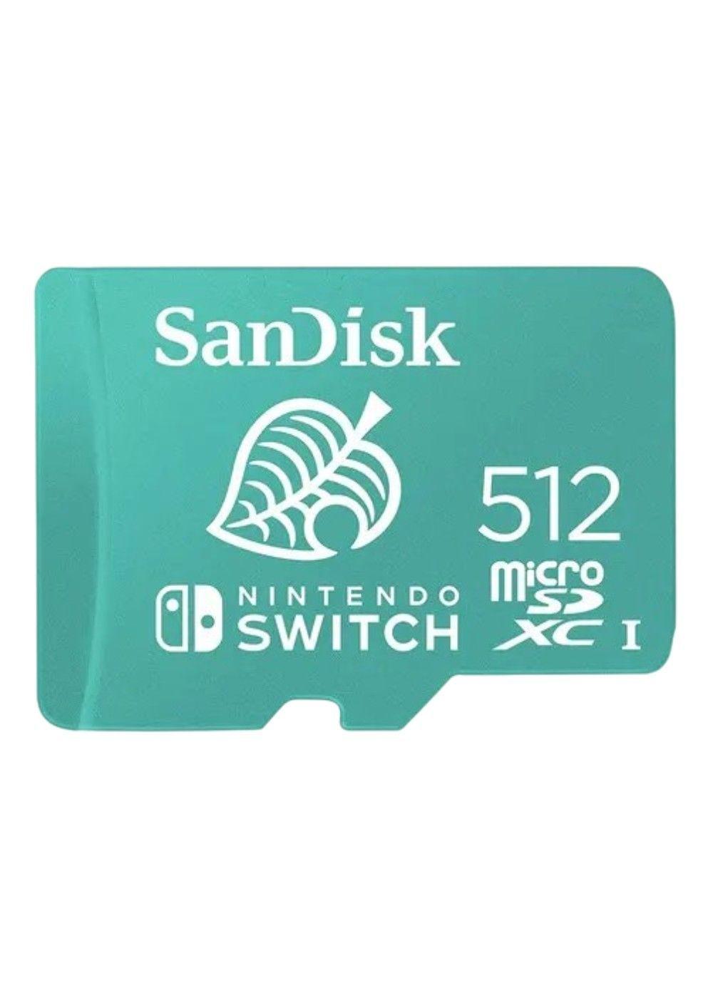 Tarjeta Microsdxc Sandisk Nintendo Switch 512gb Clase 10-0