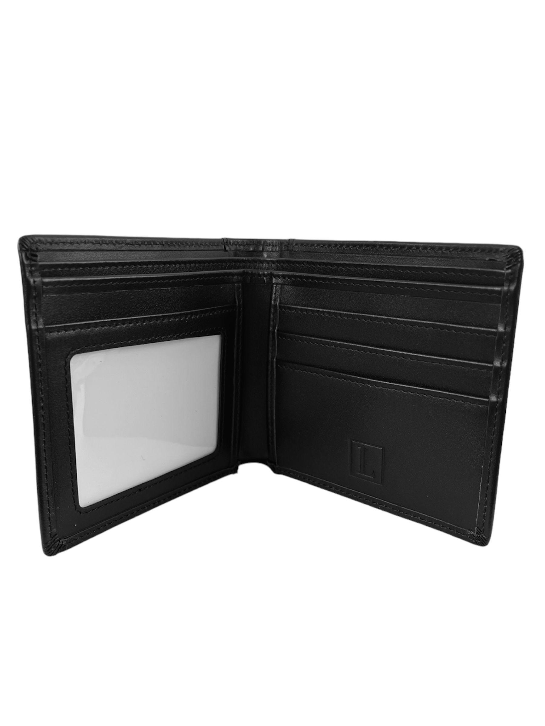 Billetera cuero genuino lujo anti-clonación LUXHER mod Clásico-2