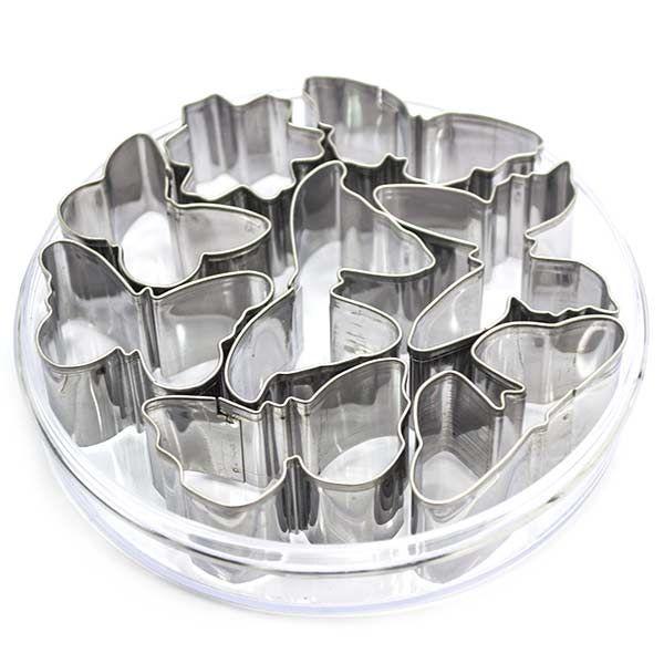 Corta masas con forma mariposas-0