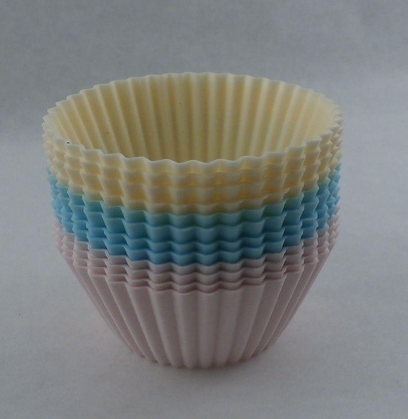 Moldes cupcakes silicona pack 10-2