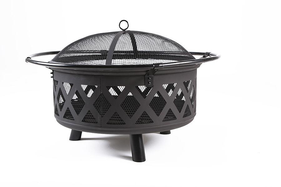 Fogon Parrilla Acero Negro-0