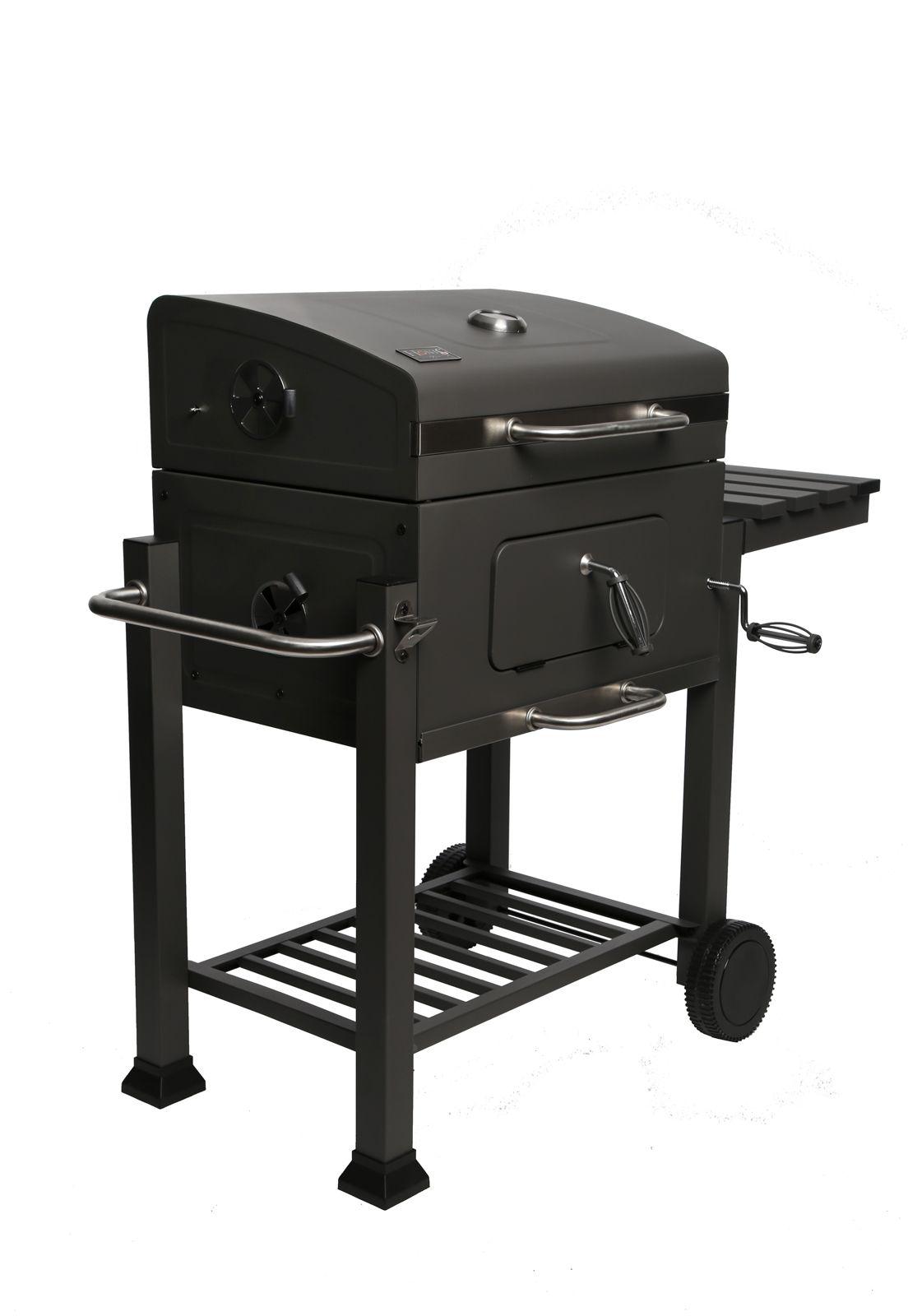 Parrilla carbón premium acero inox-1