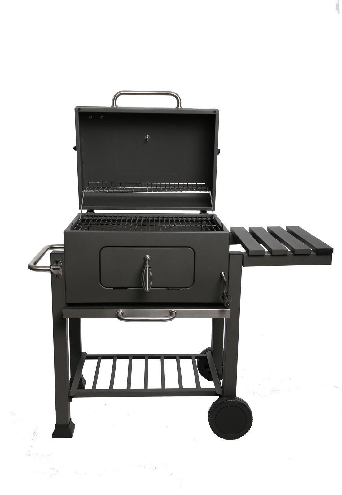 Parrilla carbón premium acero inox-2