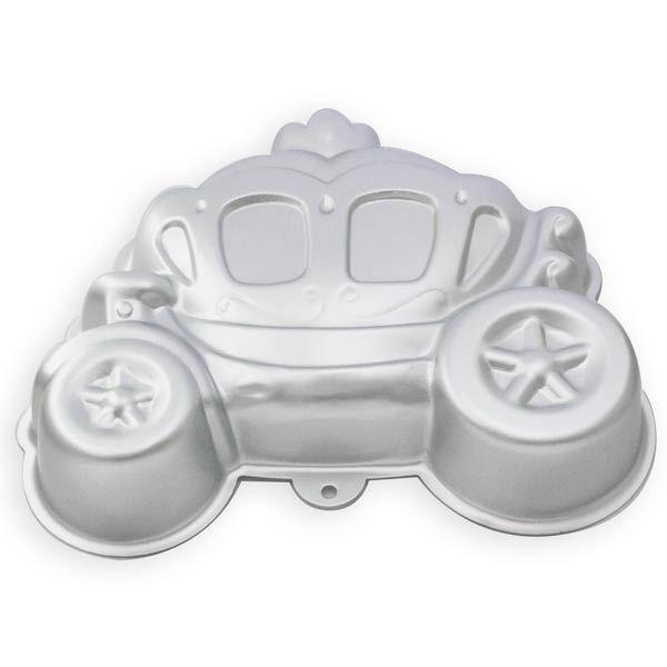 Molde aluminio torta carruaje-0