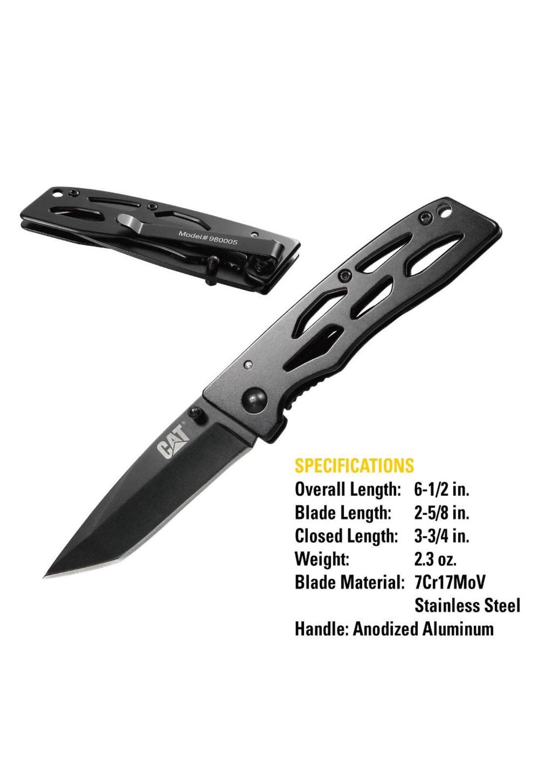 CUCHILLO NAVAJA PLEGABLE CAT 980005 TANTO-1