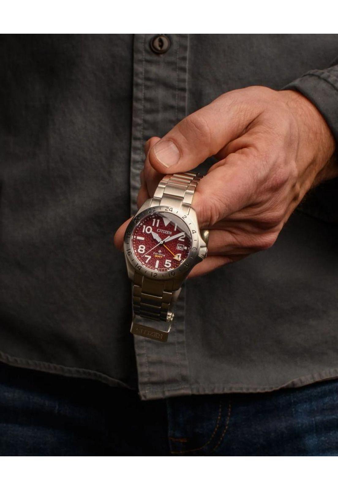 Reloj Citizen Hombre BJ7150-50W Promaster Land GMT-3