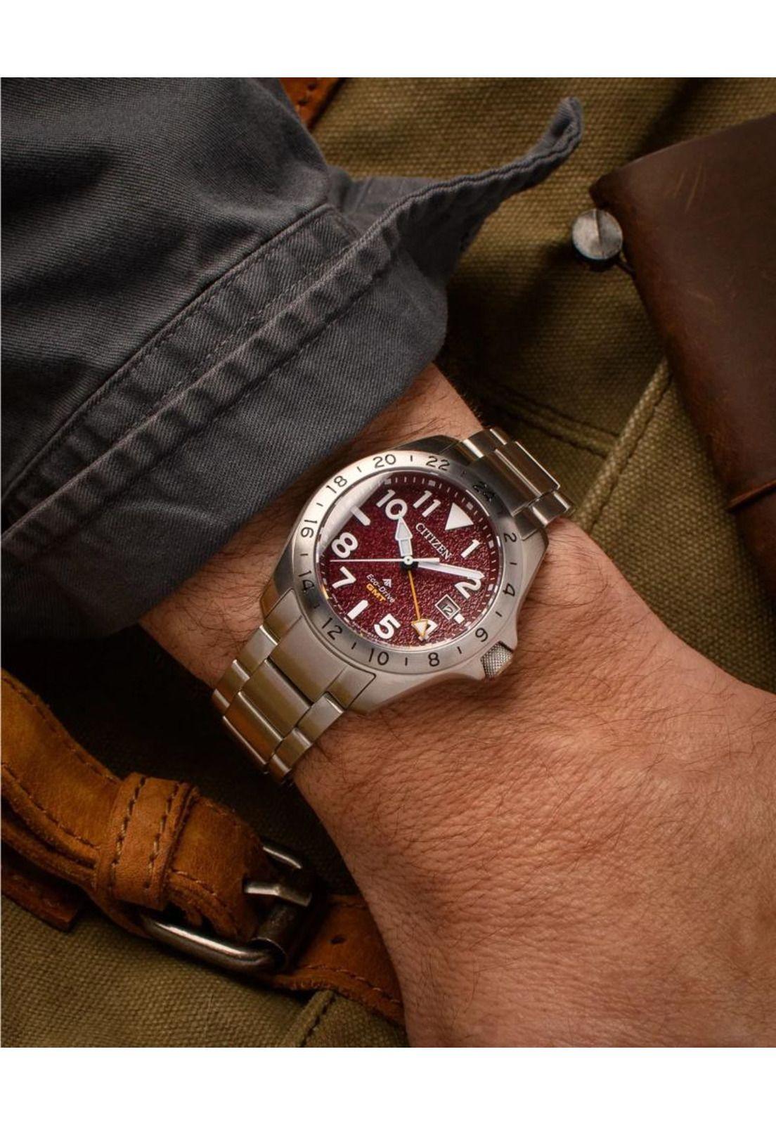 Reloj Citizen Hombre BJ7150-50W Promaster Land GMT-4