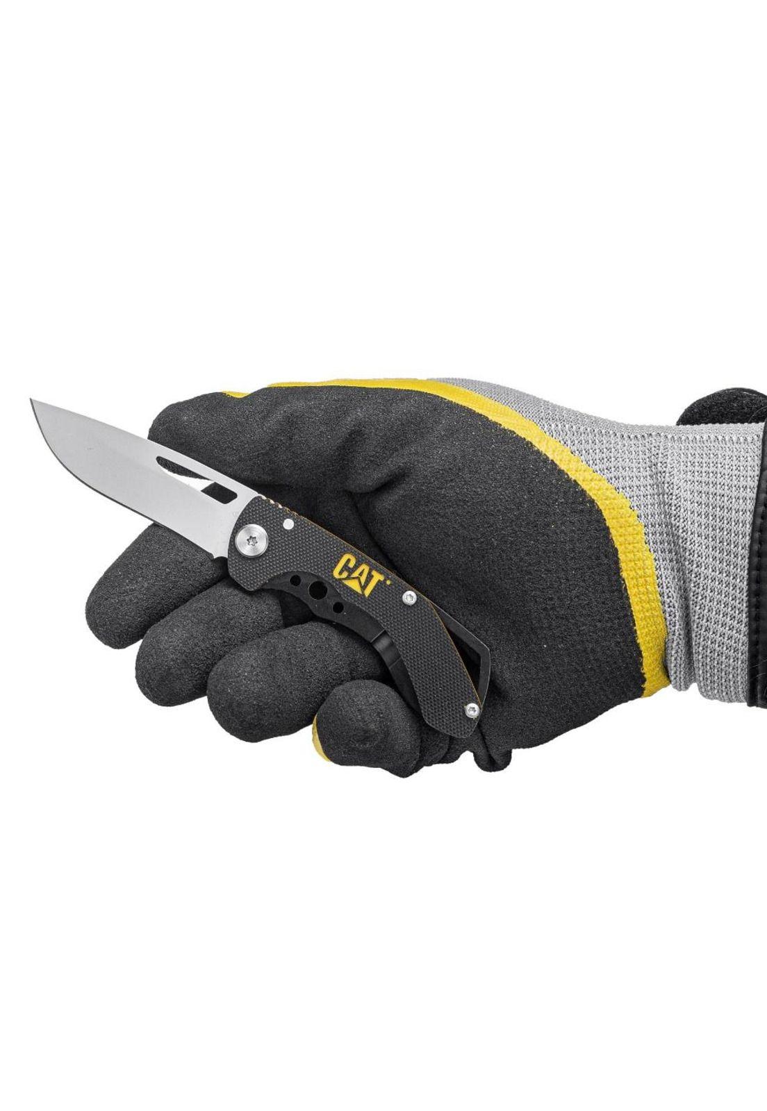 CUCHILLO NAVAJA PLEGABLE CAT 980009 PUNTA CURVA-6