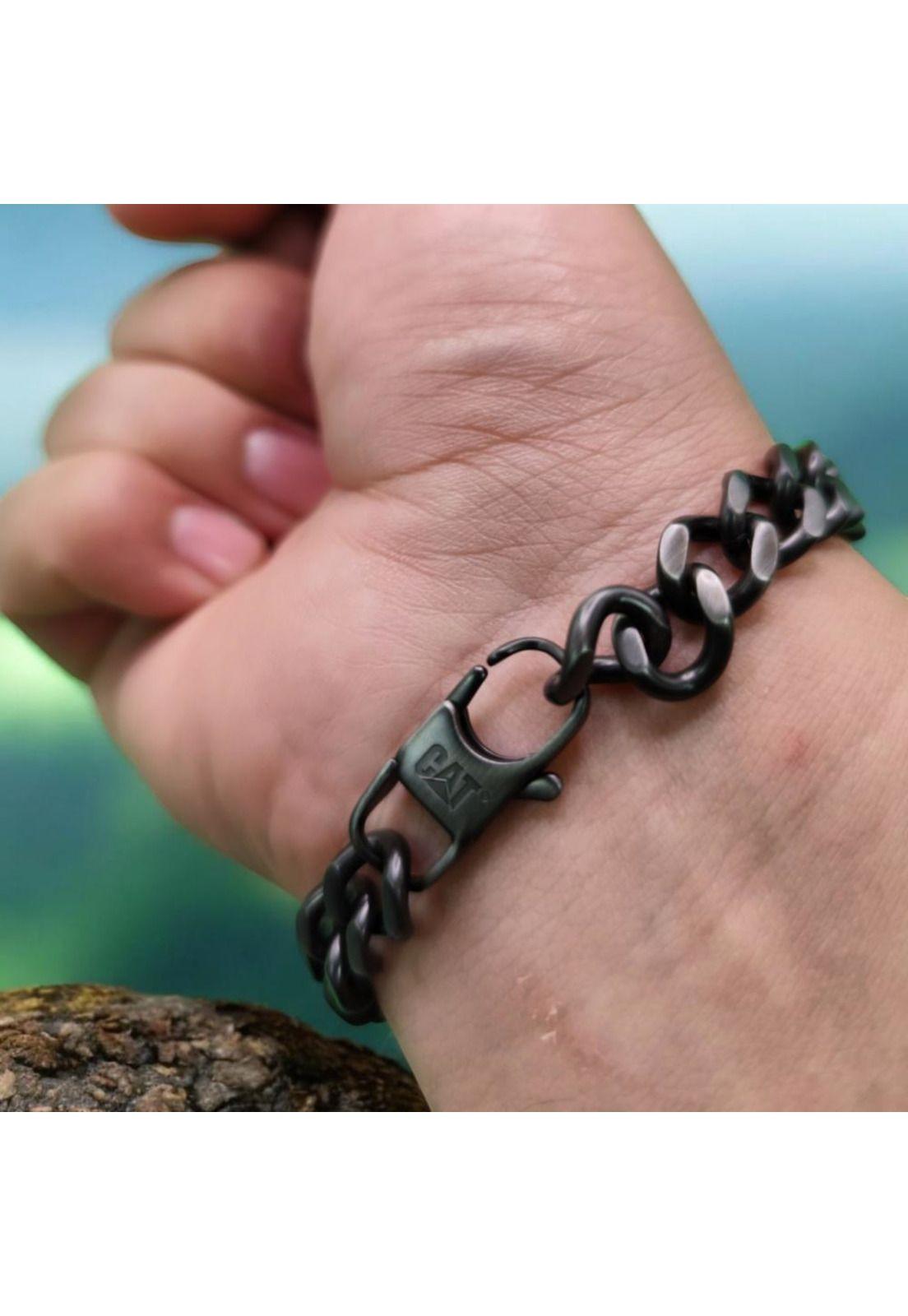 Pulsera de Hombre Cat J012B00155 Negro-4