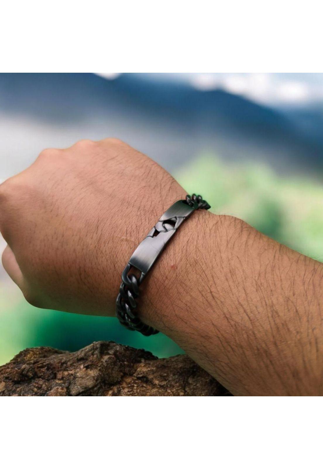 Pulsera de Hombre Cat J012B00155 Negro-5