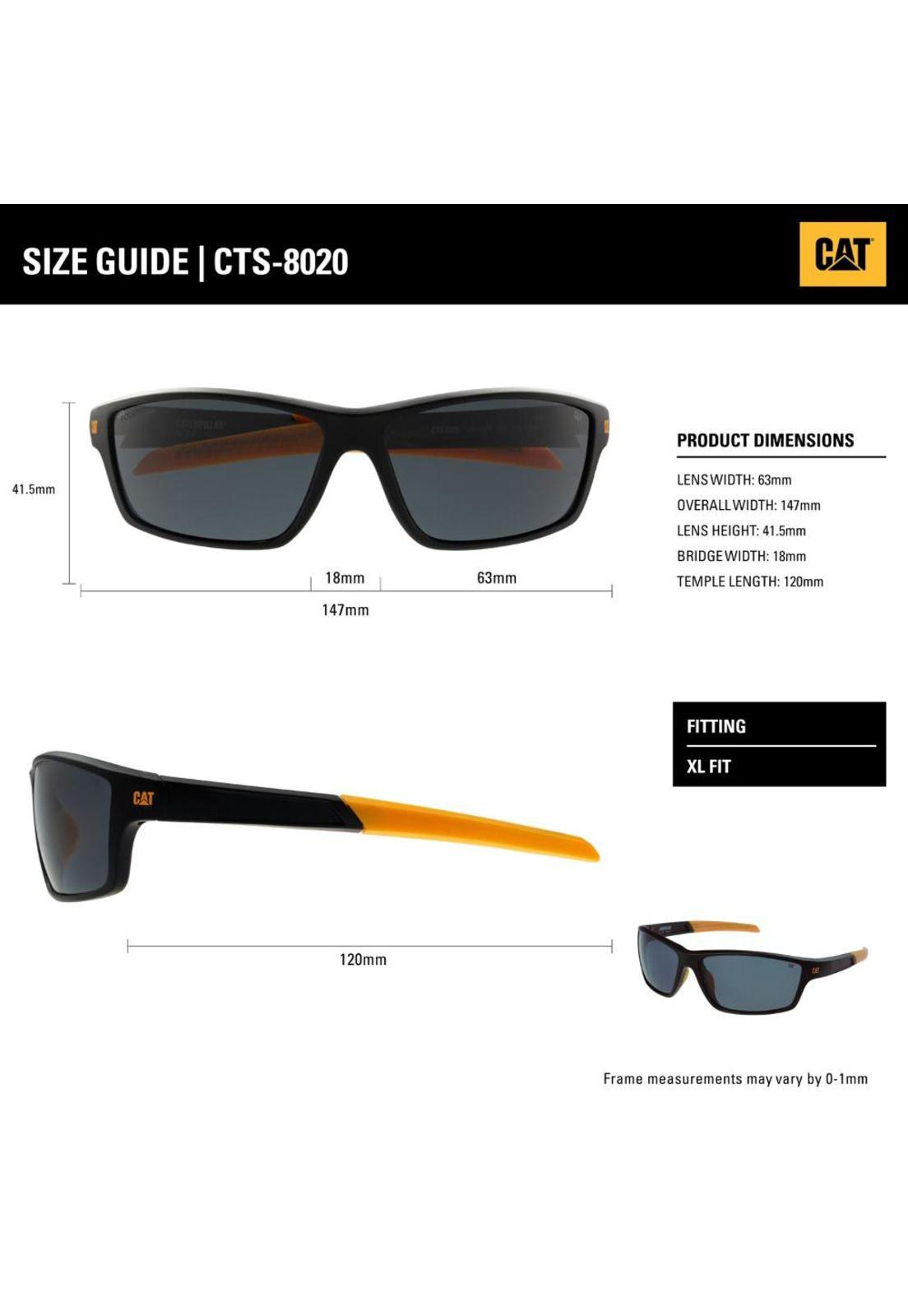Lentes de Sol Polarizados CAT CTS-8020-113P Gris-2