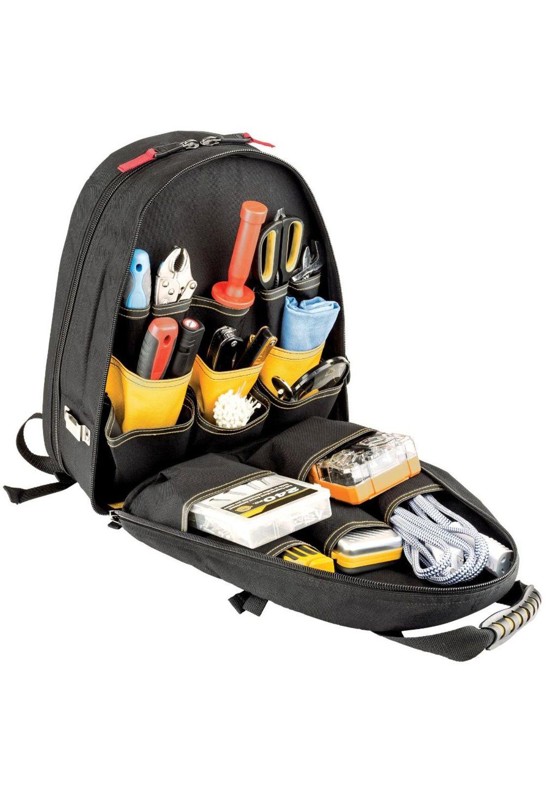 MOCHILA PARA HERRAMIENTAS CAT 43 CM 31 BOLSILLOS-5