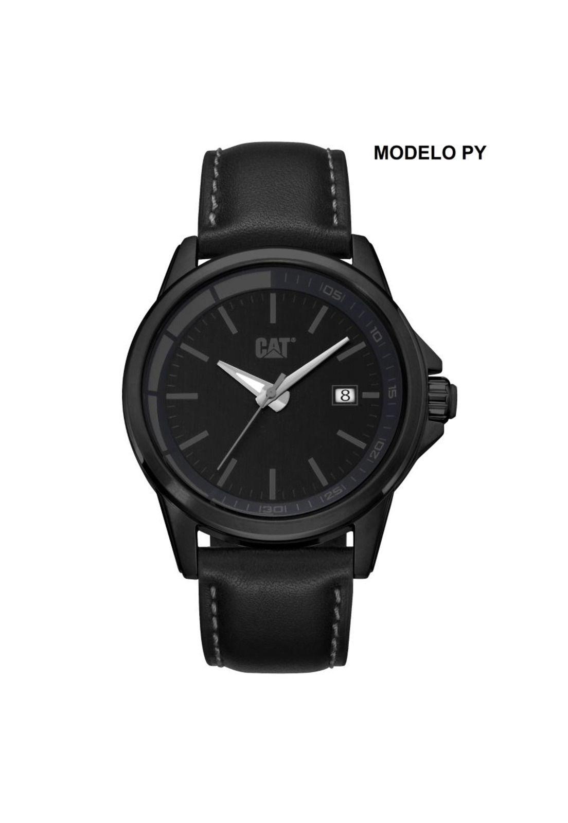 CORREA PULSERA CAT HOMBRE PY-34 Negro-2