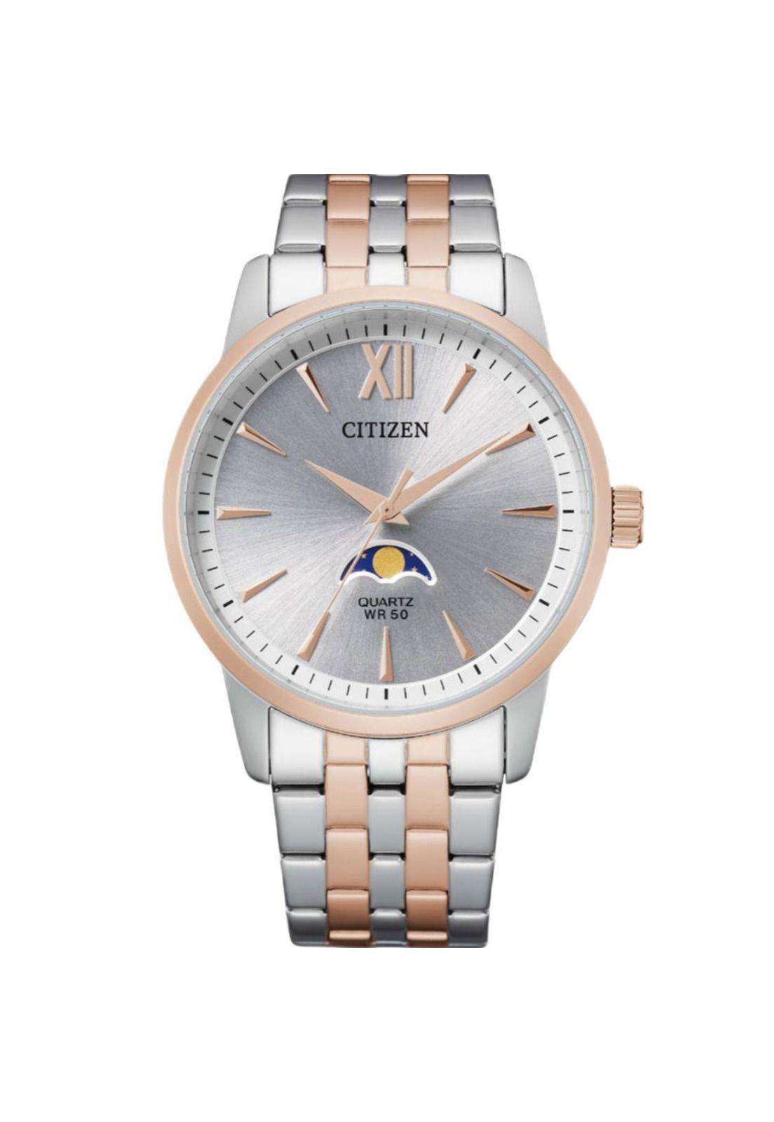 RELOJ CITIZEN HOMBRE AK5006-58A QUARTZ FASE LUNAR-0