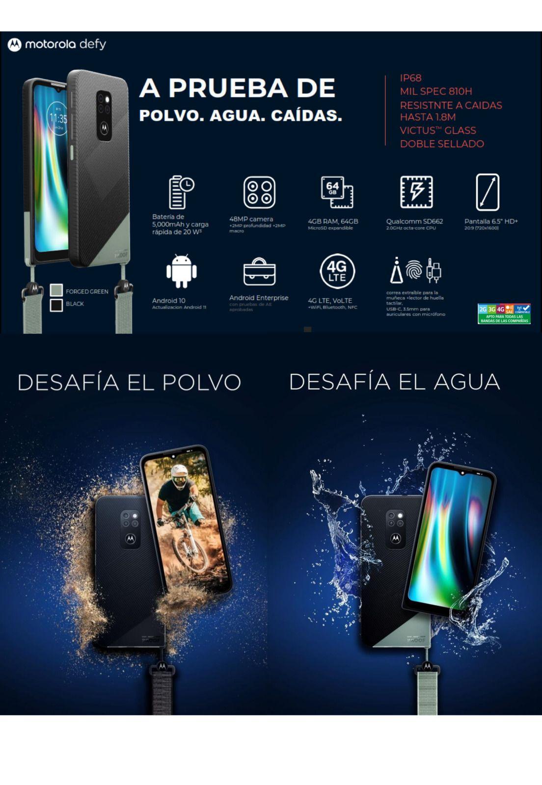 CELULAR SMARTPHONE MOTOROLA DEFY GREEN DUAL SIM LIBERADO RESISTENTE-8