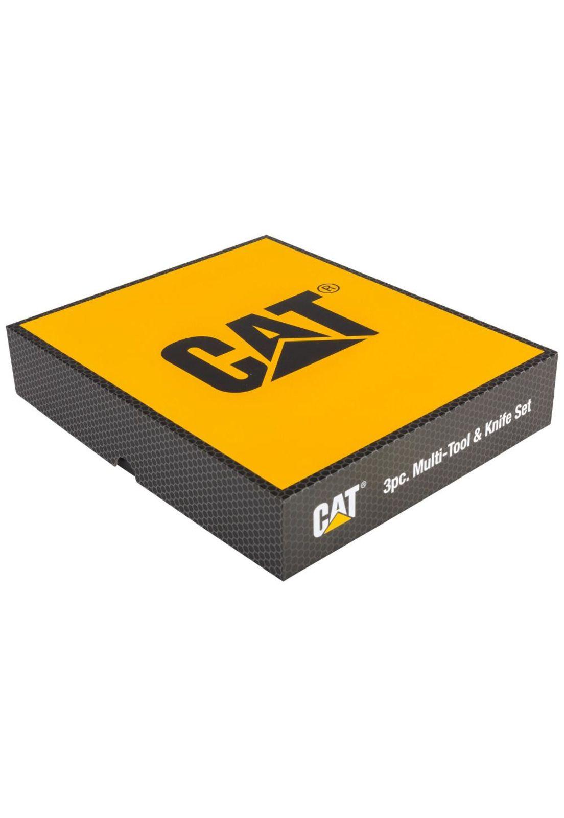 SET DE 3 PCS MULTIHERRAMIENTA, CUCHILLO Y LLAVERO CAT 240357 PARA REGALO-4