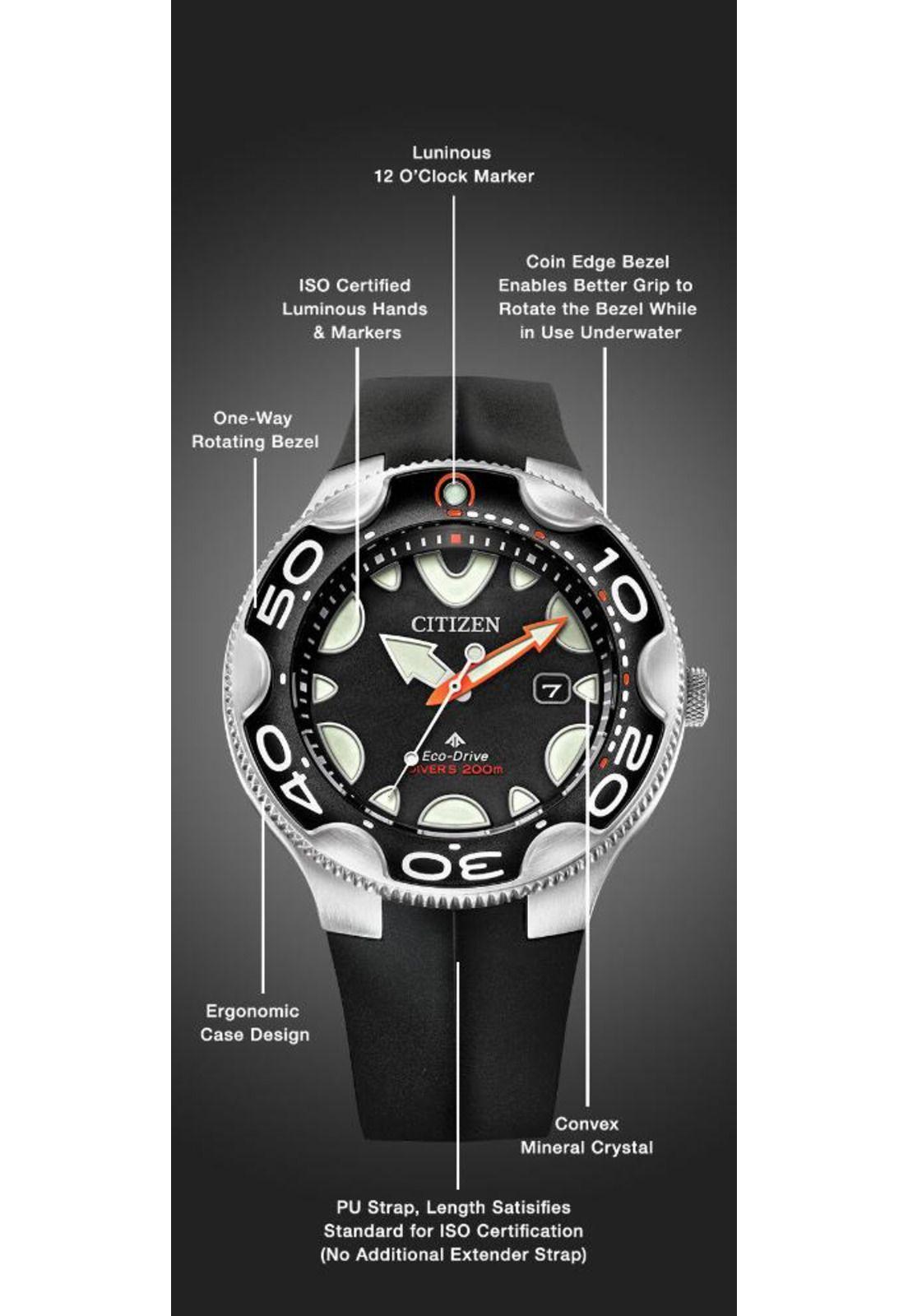 RELOJ CITIZEN HOMBRE BN0230-04E PROMASTER DIVER ORCA-3