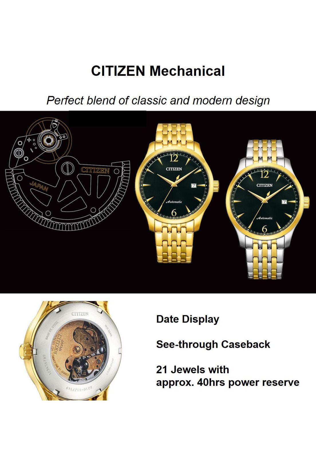 RELOJ CITIZEN HOMBRE NJ0112-80E MECHANICAL-4