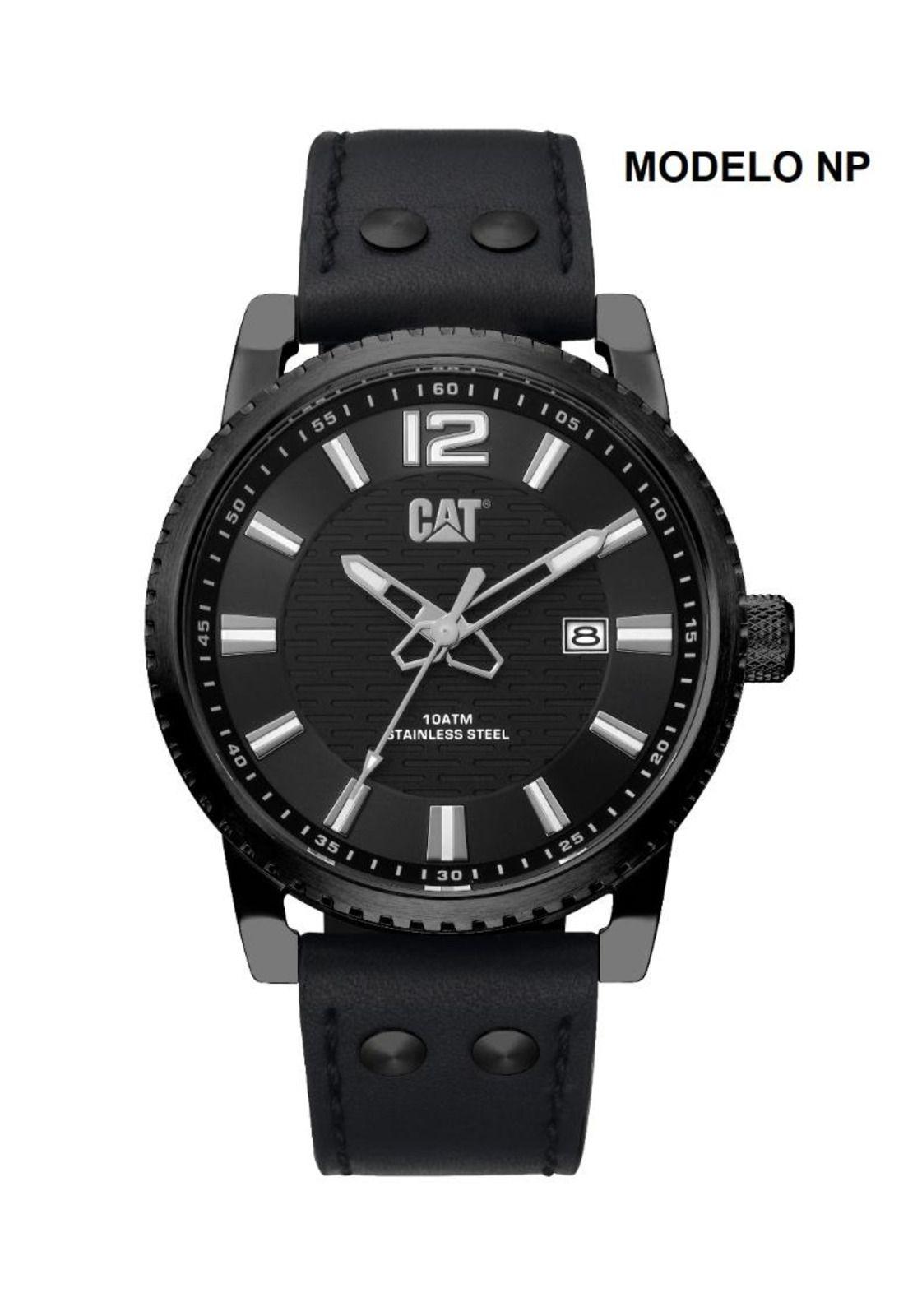 CORREA PULSERA CAT HOMBRE NP-34 Negro-2