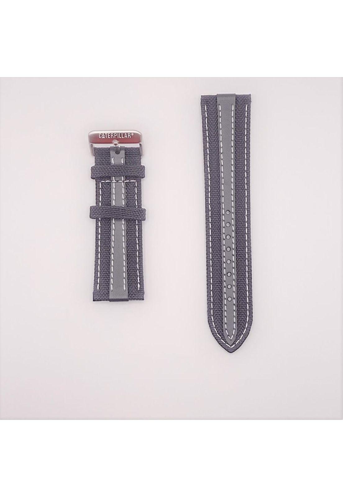 CORREA PULSERA CAT HOMBRE PK NEGRO GRIS-0