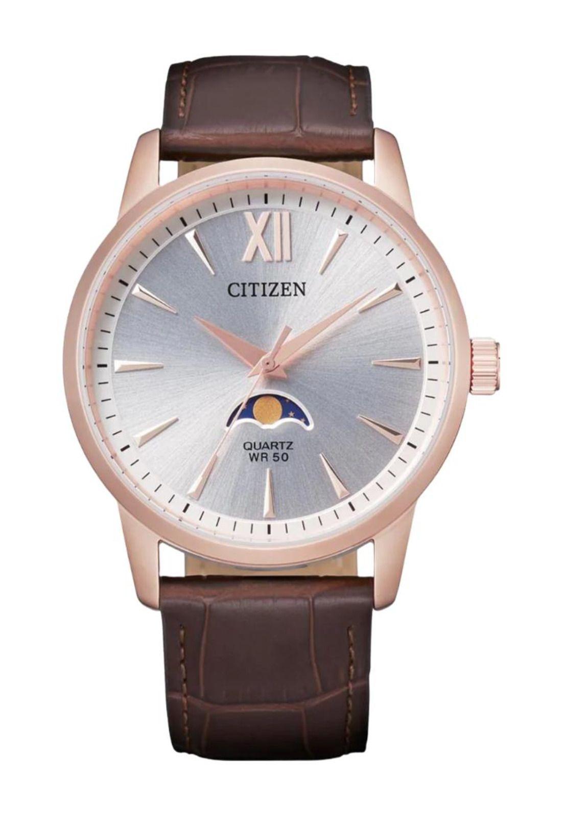 RELOJ CITIZEN HOMBRE AK5003-05A QUARTZ FASE LUNAR-0