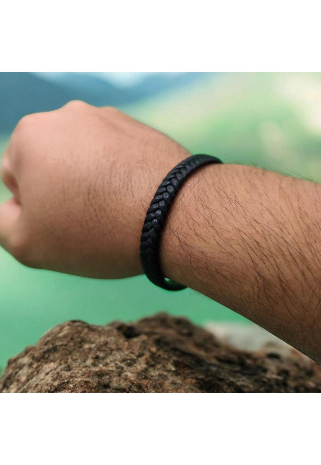 Pulsera de Hombre Cat J017B30112 Plateado-Negro-6