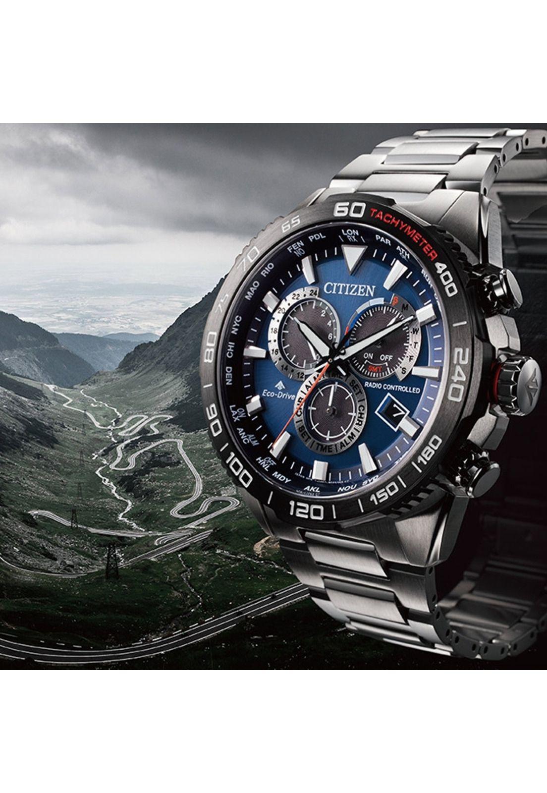 RELOJ CITIZEN HOMBRE CB5034-82L RADIO CONTROLADO-3