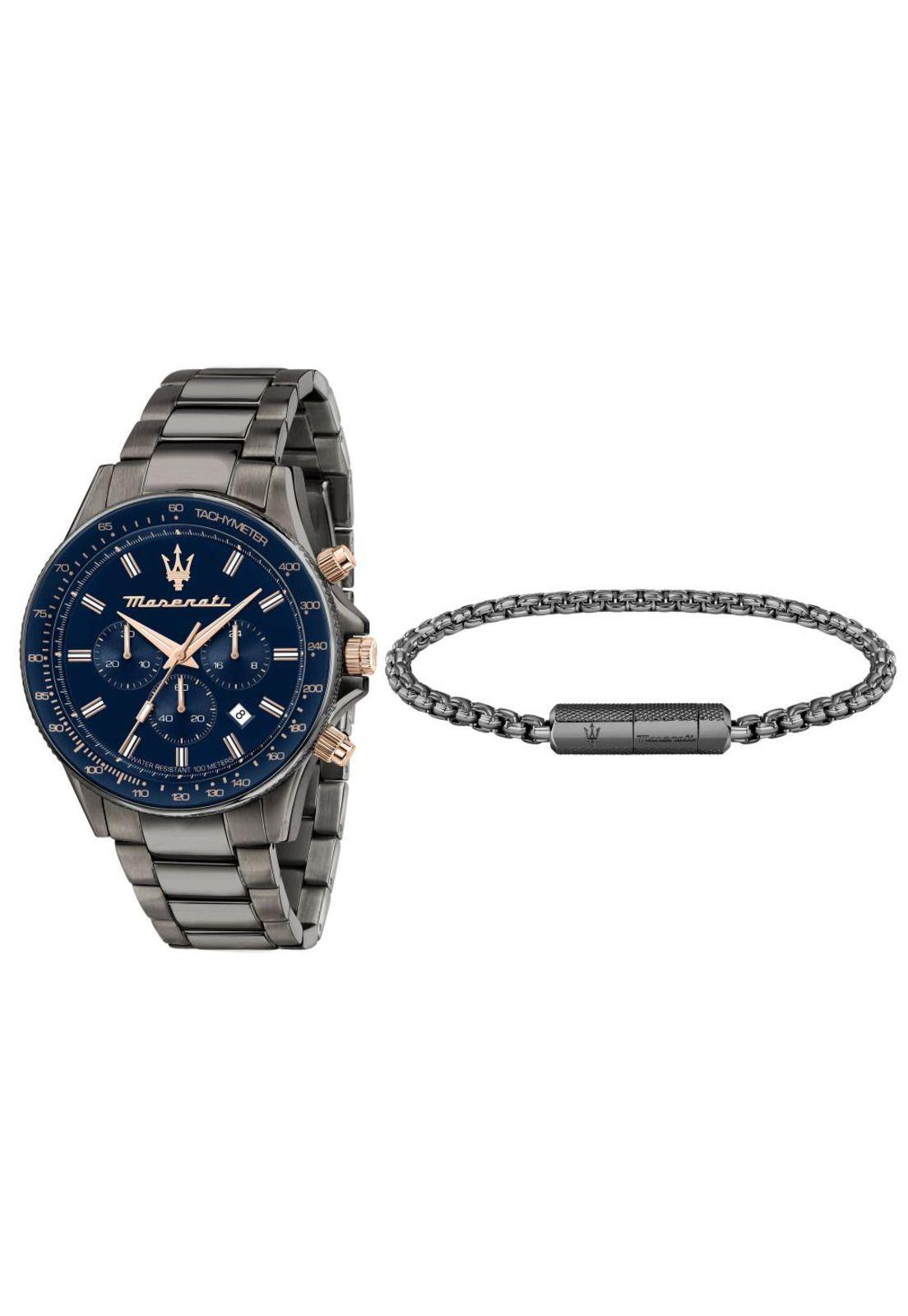 Set De Reloj Maserati Hombre R8873640020 Sfida Más Pulsera-1