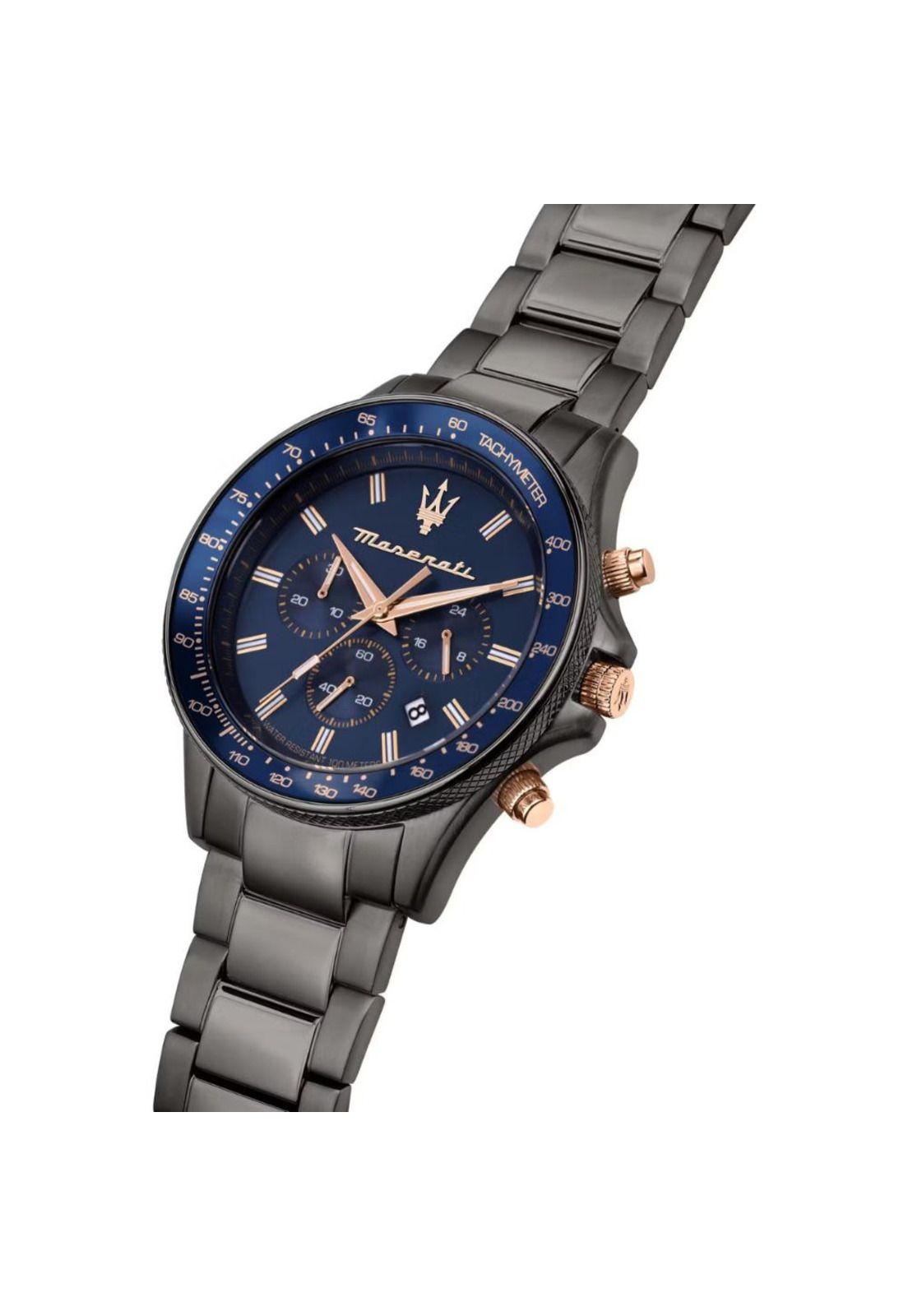 Set De Reloj Maserati Hombre R8873640020 Sfida Más Pulsera-4