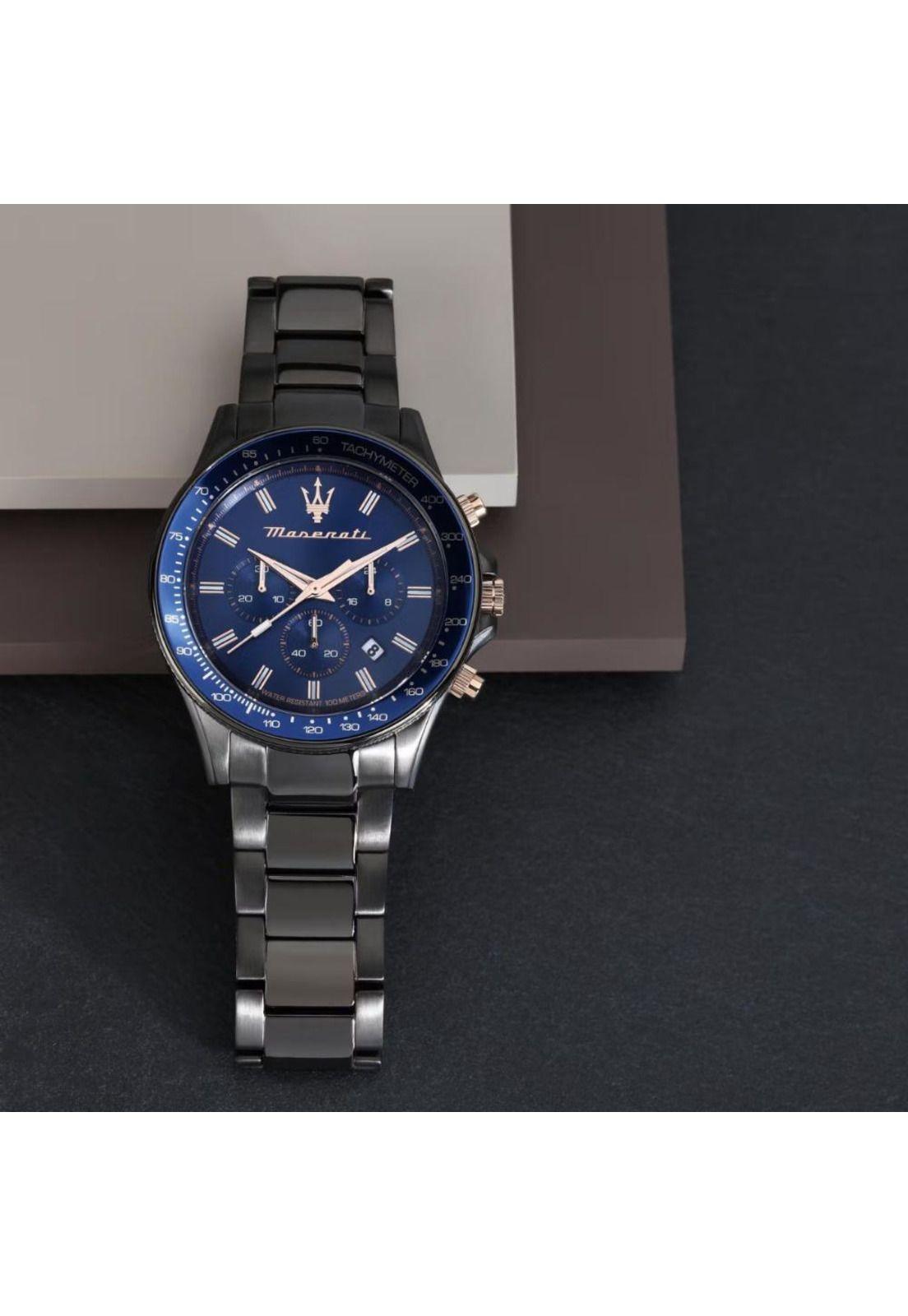 Set De Reloj Maserati Hombre R8873640020 Sfida Más Pulsera-6