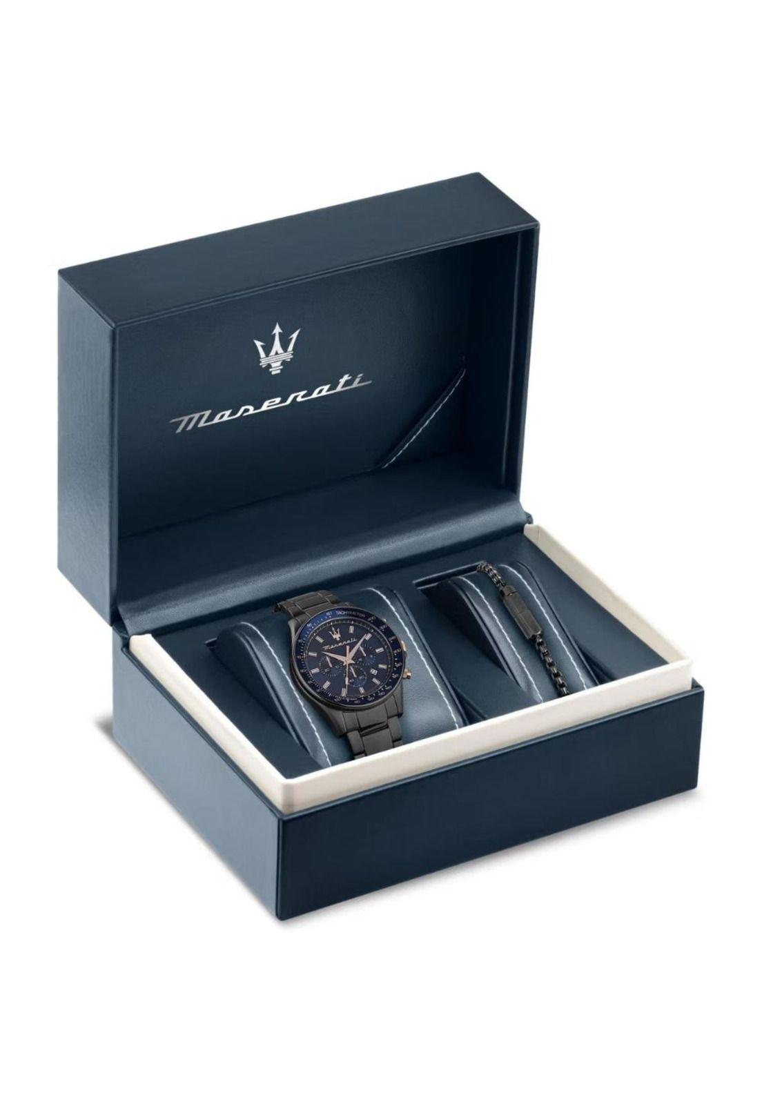 Set De Reloj Maserati Hombre R8873640020 Sfida Más Pulsera-7