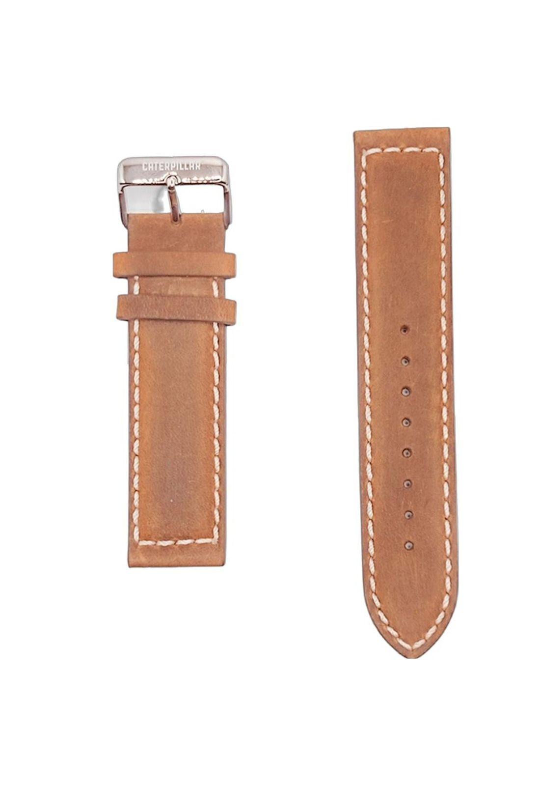CORREA PULSERA CAT HOMBRE EX MARRÓN OSCURO-0
