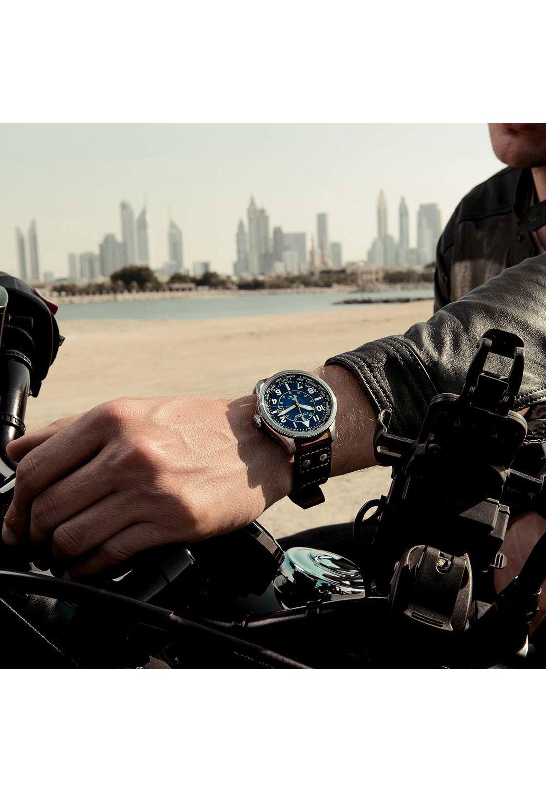 RELOJ CITIZEN HOMBRE BX1010-11L ECO-DRIVE WORLD TIME Citizen