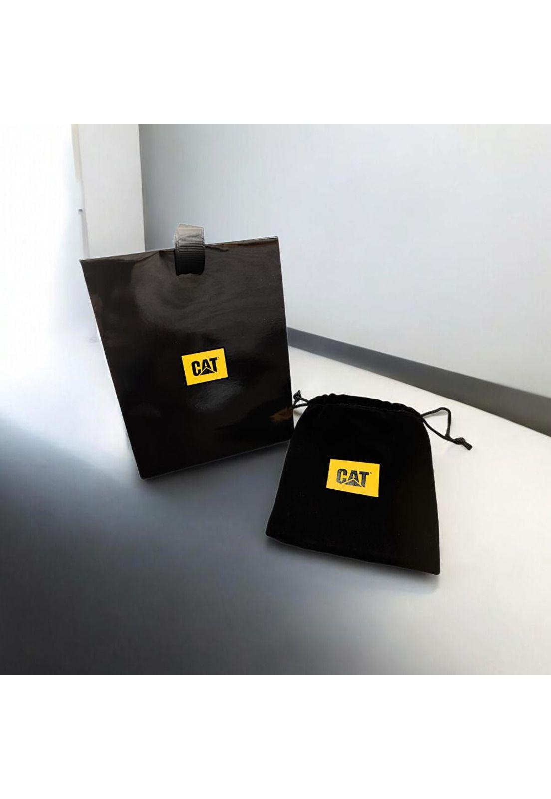 Pulsera de Hombre Cat J001B10119 Dorado-Negro-5