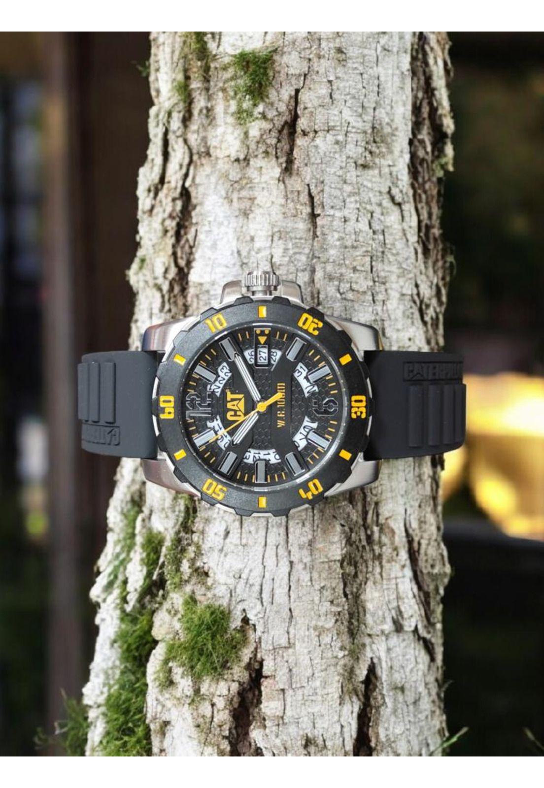 Reloj Cat Hombre AR-141-21-137 Steel Barricade-3