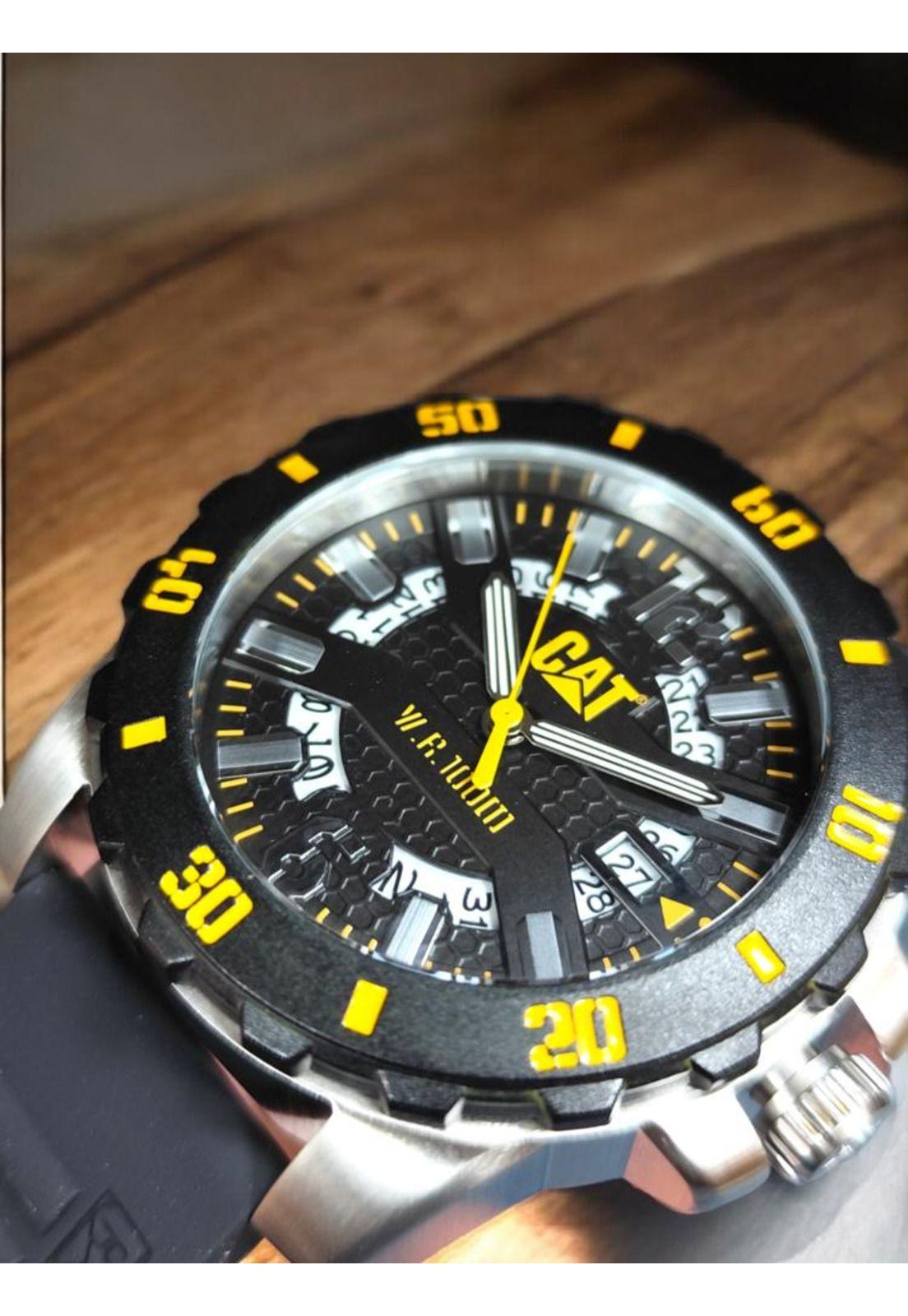 Reloj Cat Hombre AR-141-21-137 Steel Barricade-4