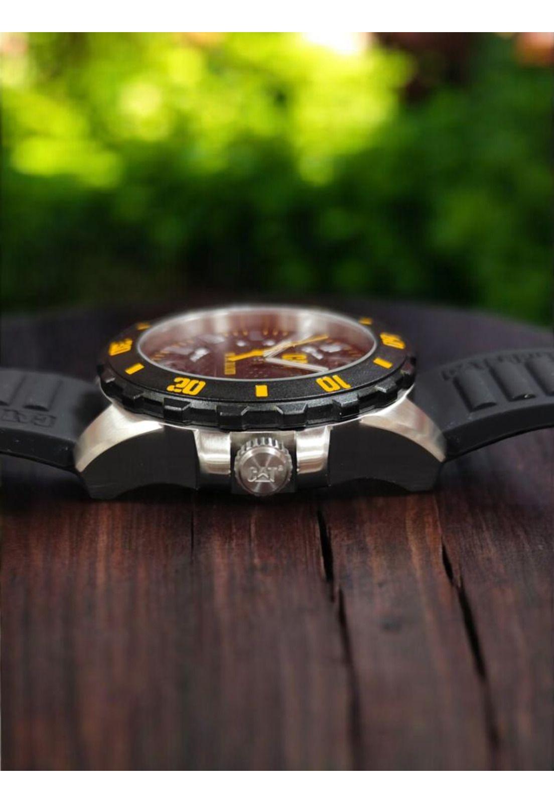 Reloj Cat Hombre AR-141-21-137 Steel Barricade-5