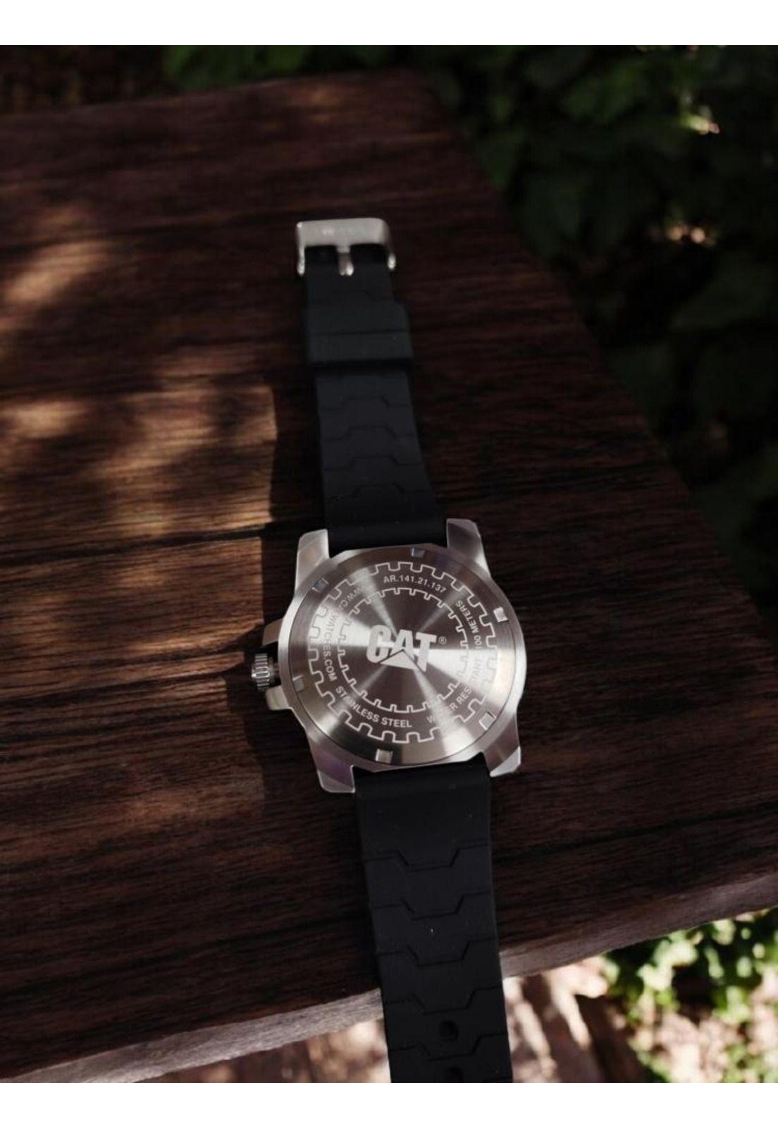 Reloj Cat Hombre AR-141-21-137 Steel Barricade-6