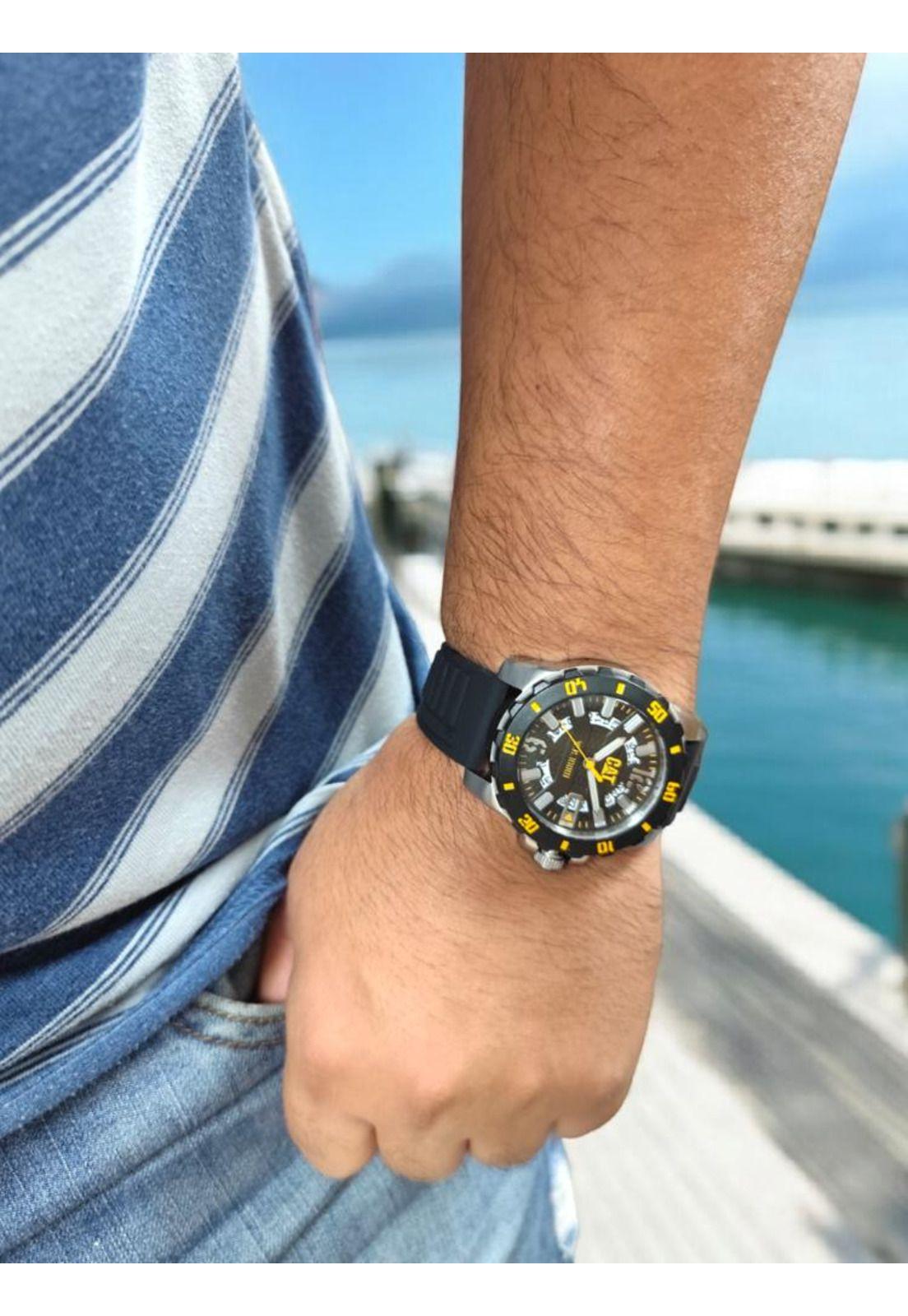 Reloj Cat Hombre AR-141-21-137 Steel Barricade-9