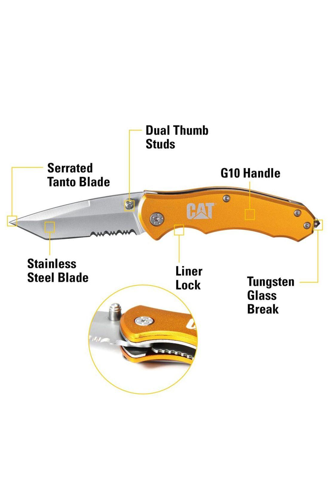 CUCHILLO NAVAJA PLEGABLE CAT 980011 DENTADA/TANTO-4