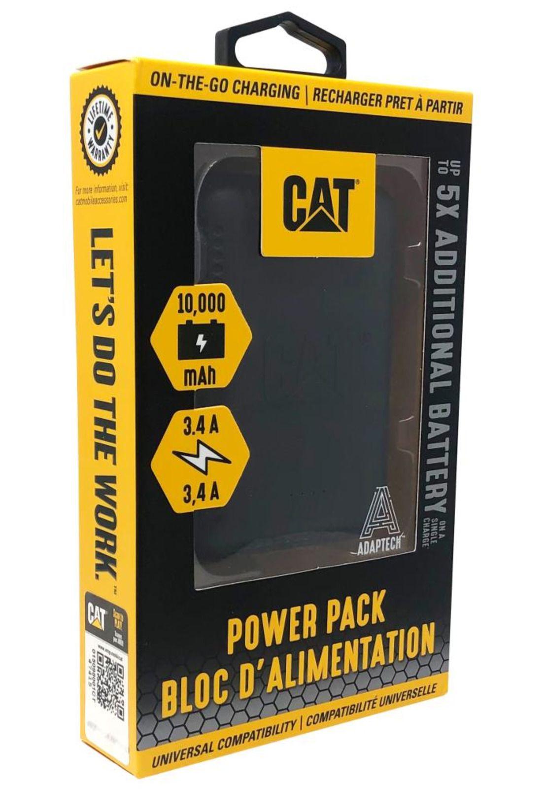 BATERIA EXTERNA CAT DE 10,000 MAH CON DOBLE USB DE 3,4 AMPERIOS-2