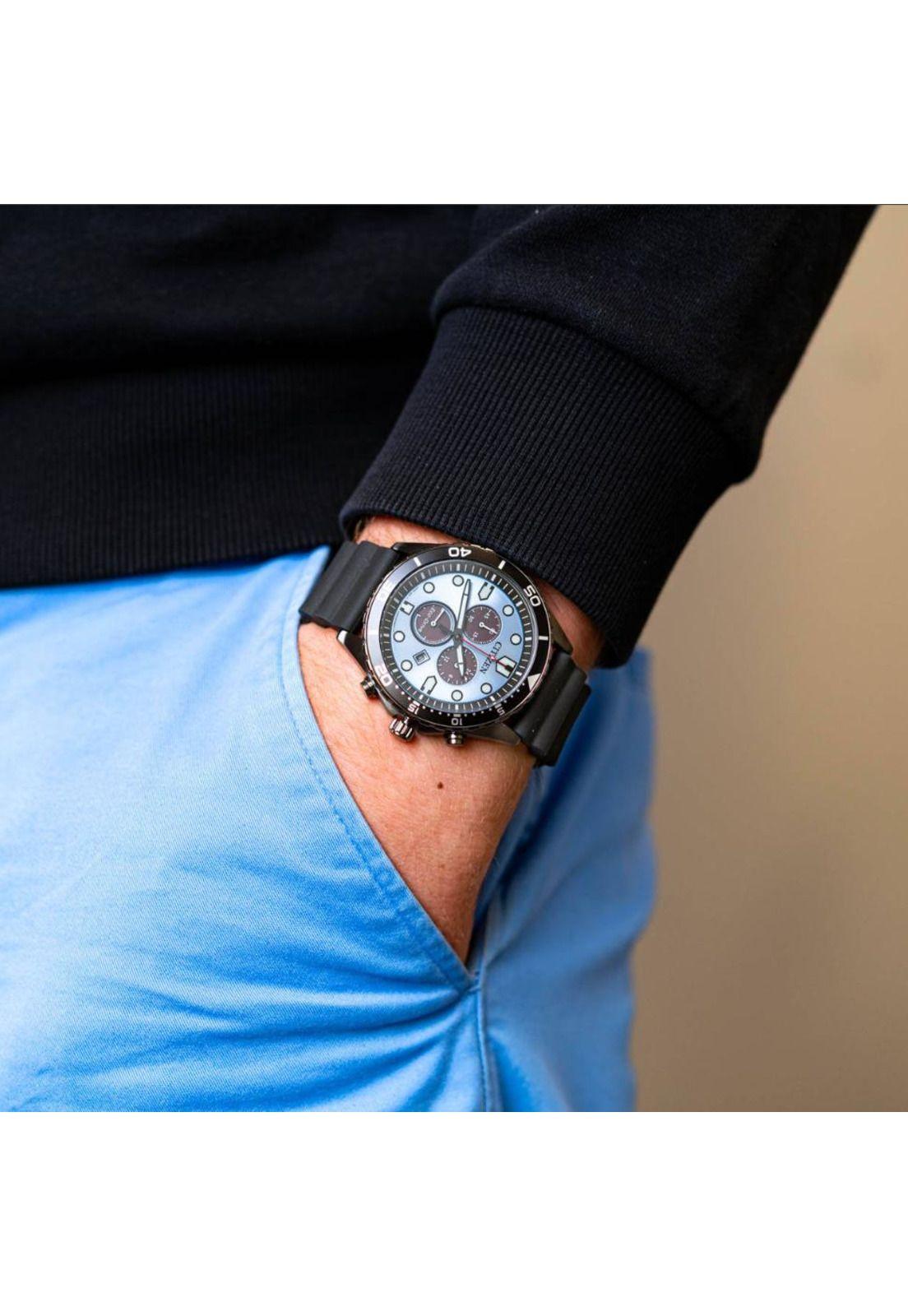 Reloj Citizen Hombre AT2567-18L Cronografo Eco-Drive-3