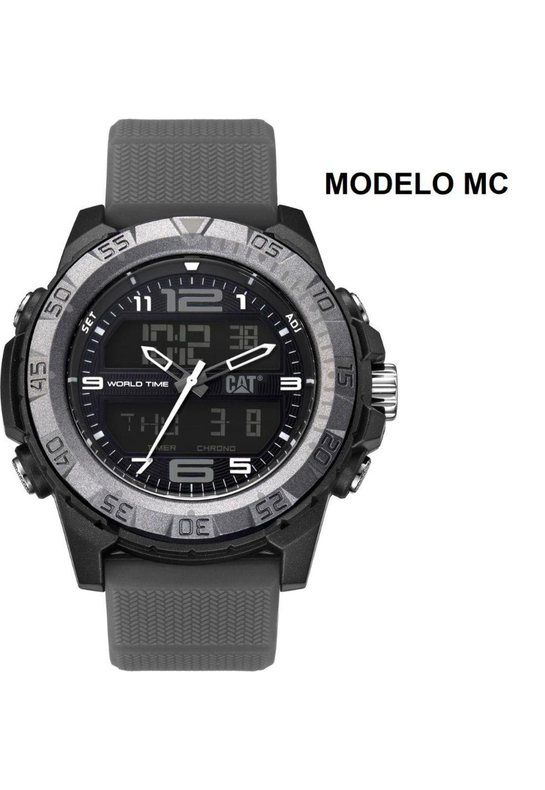 CORREA PULSERA CAT HOMBRE MC GRIS-2