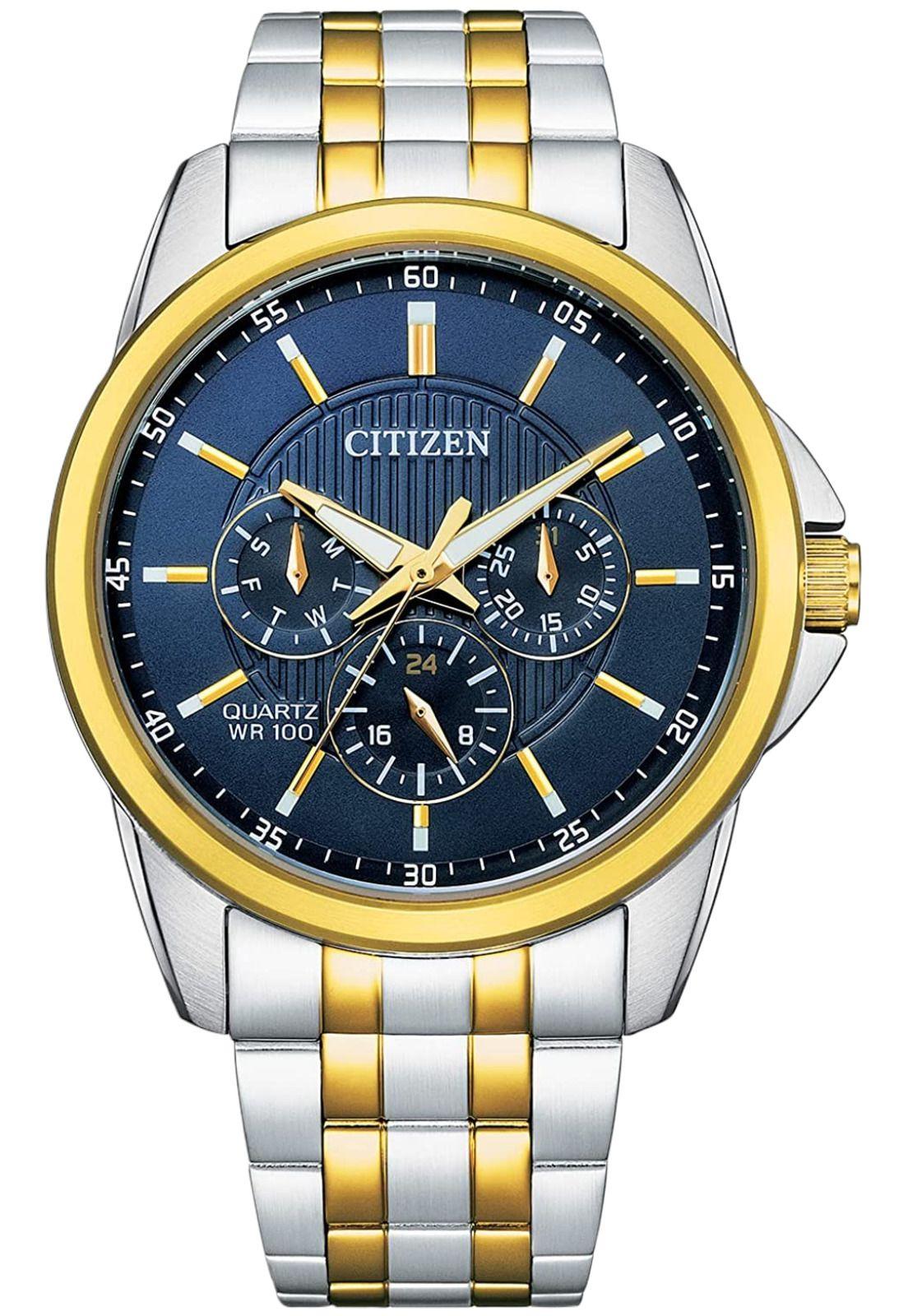 RELOJ CITIZEN HOMBRE AG8348-56L QUARTZ MULTI-CALENDARIO-0