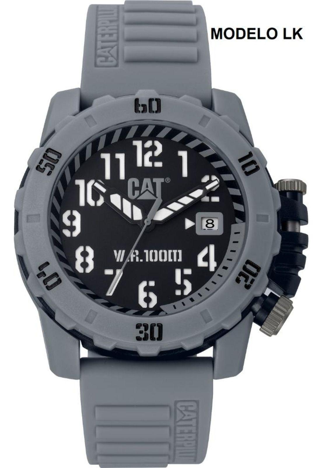 CORREA PULSERA CAT HOMBRE LK-25 Gris-2